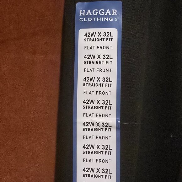 Mens flat front Chinos - Picture 6 of 6